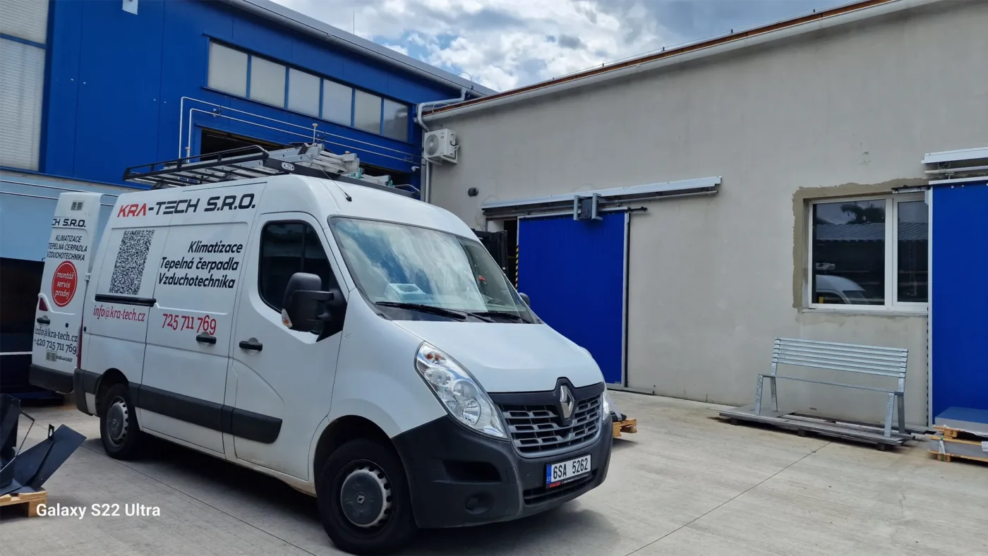 Montáž klimatizace - Hala, Brumovice