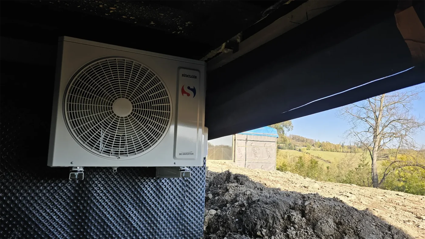 Montáž klimatizace - Chatky, Andělská hora