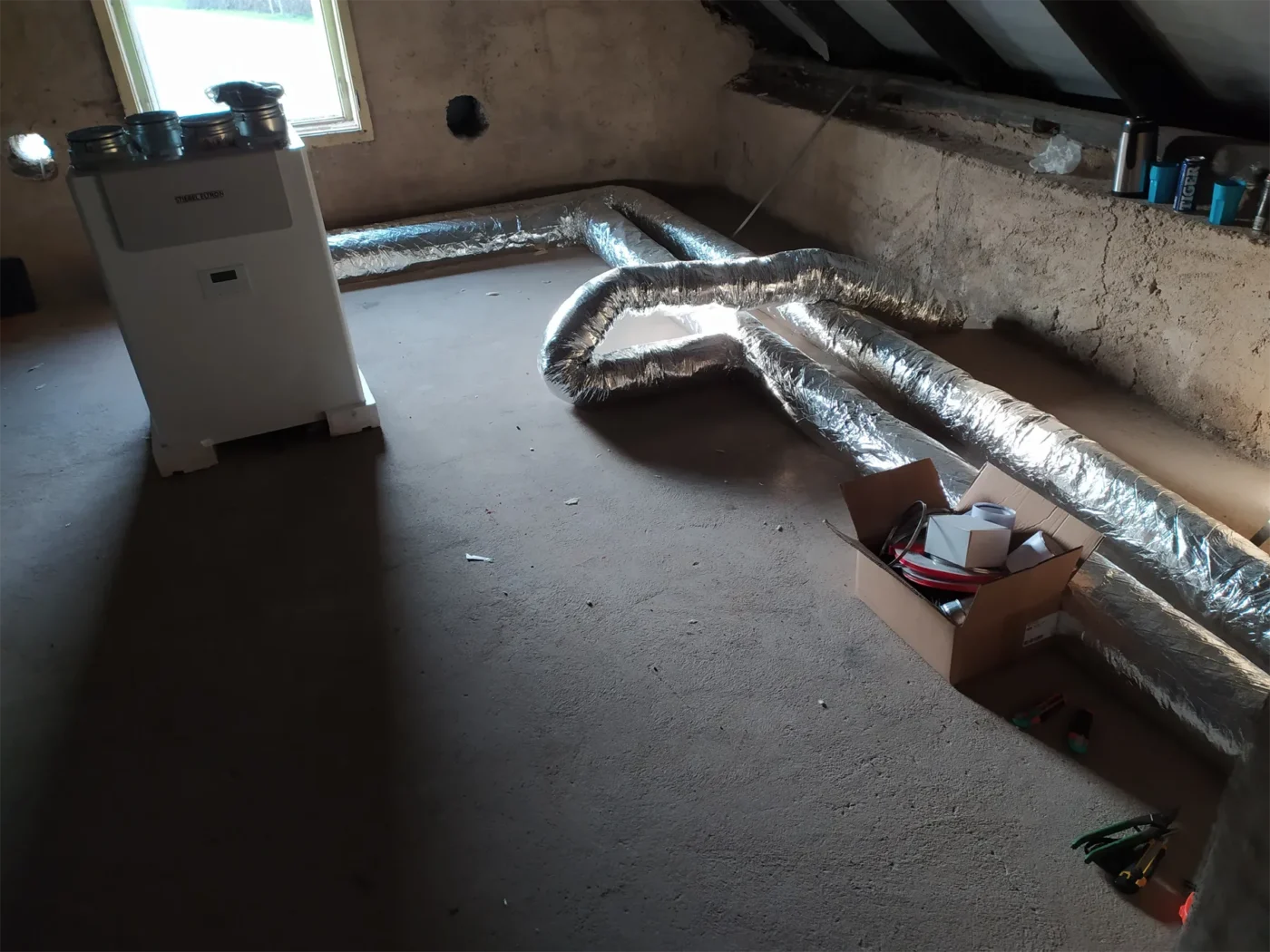 Vzduchotechnika - RD, Koleč