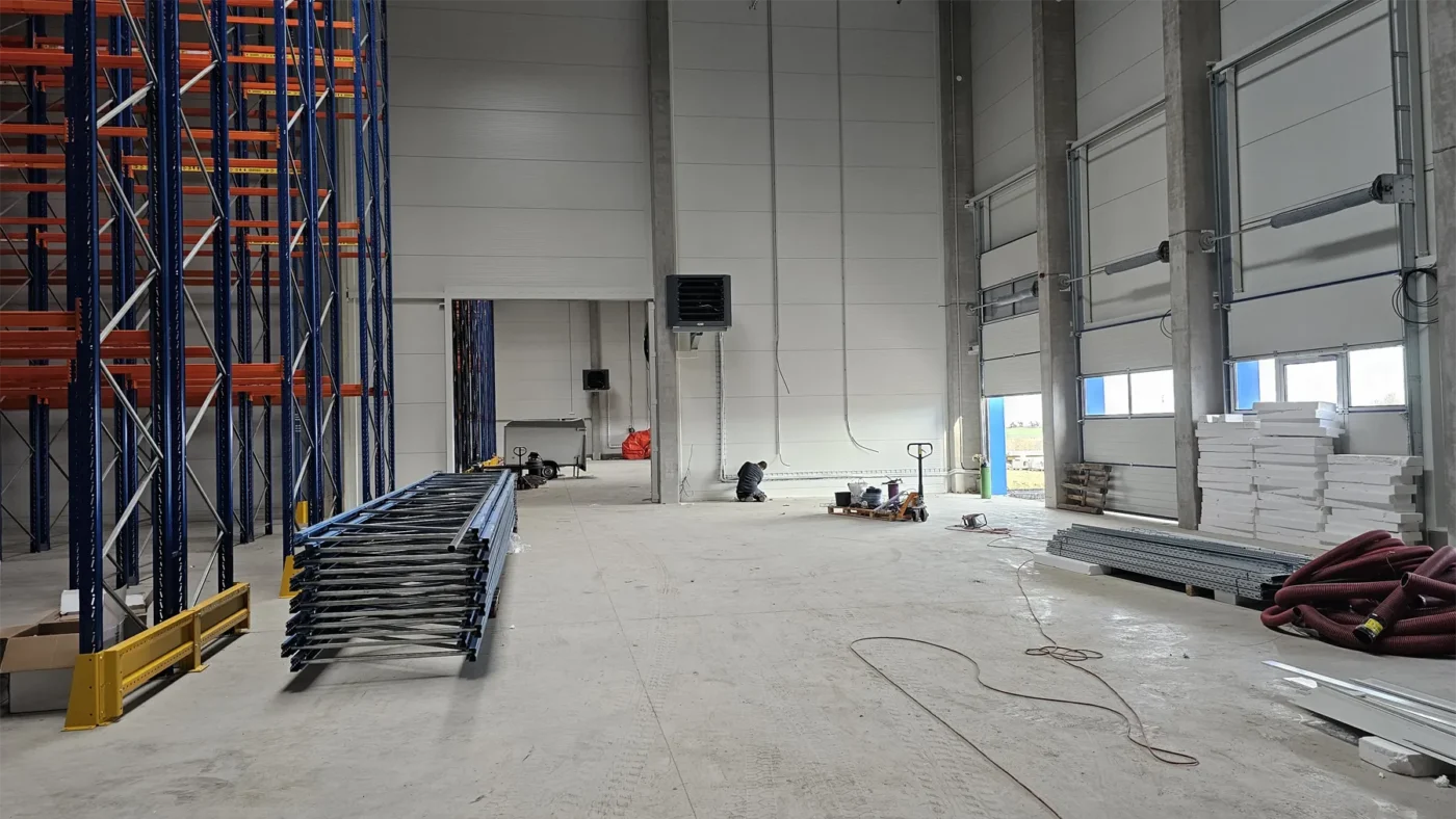 Montáž tepelného čerpadla - Hala, Kladno