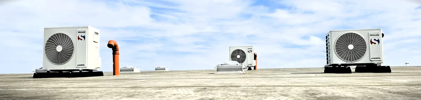 Stropní kazetová klimatizace do kanceláří - Telnice